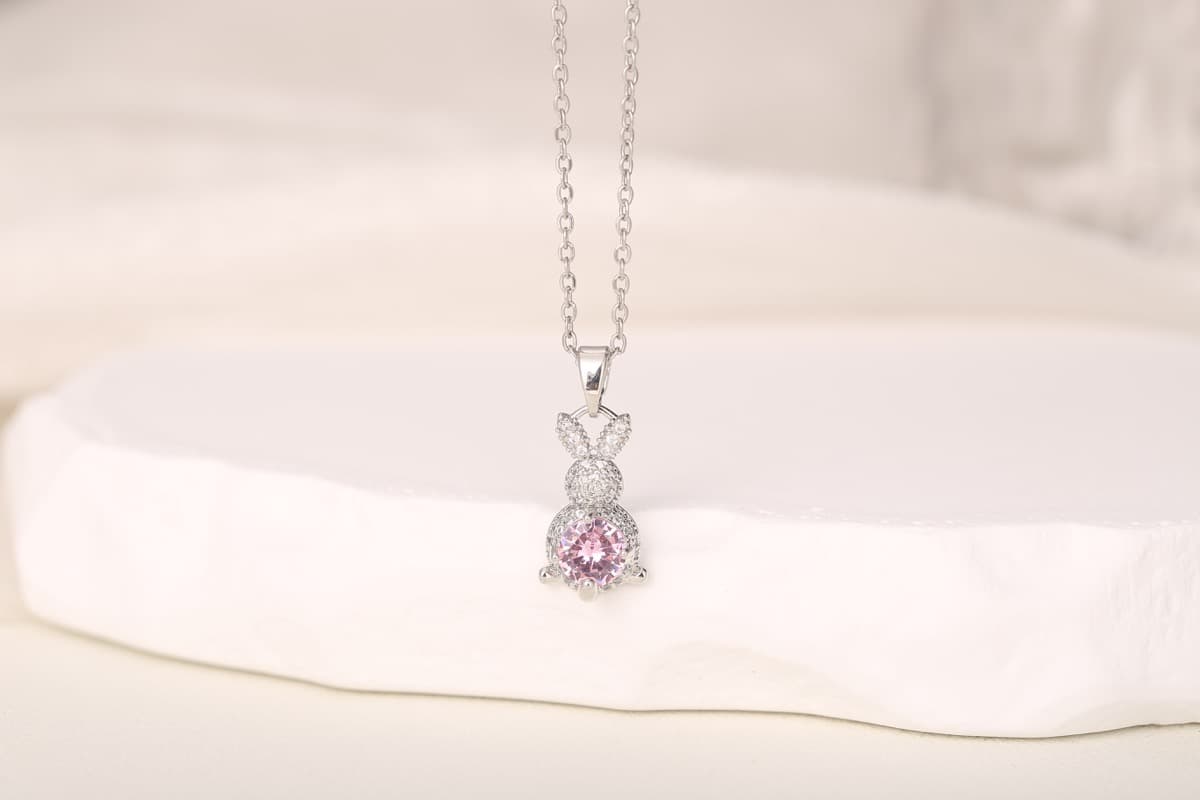 Classic Cross Zircon Pendant Necklace 18K Gold Plated thumbnail 11
