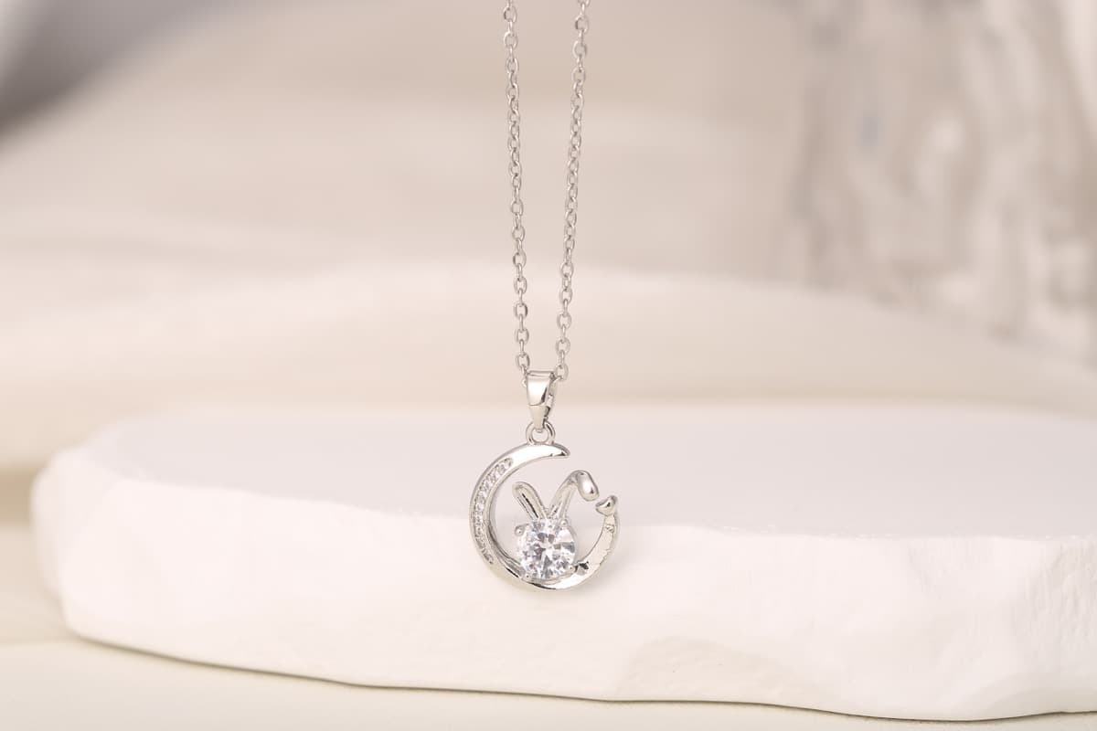 Classic Cross Zircon Pendant Necklace 18K Gold Plated thumbnail 16