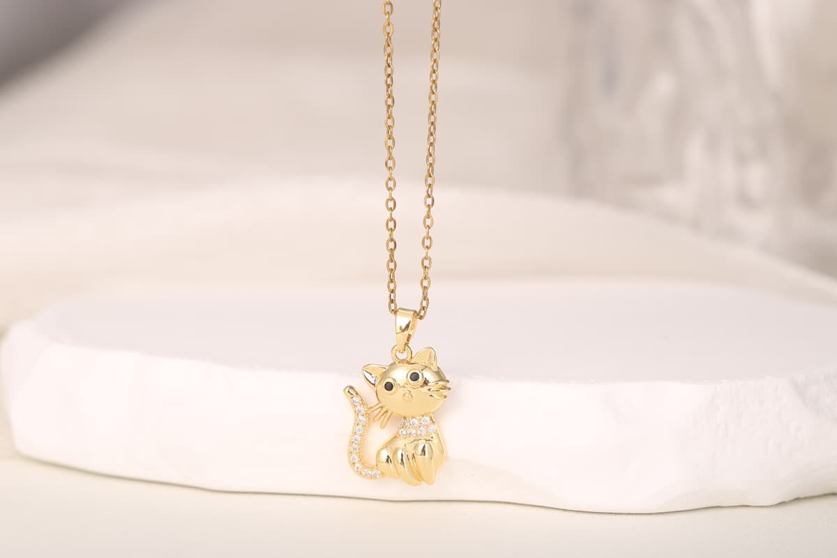 Classic Link Chain Zircon Bracelet 18K Gold Plated thumbnail 6