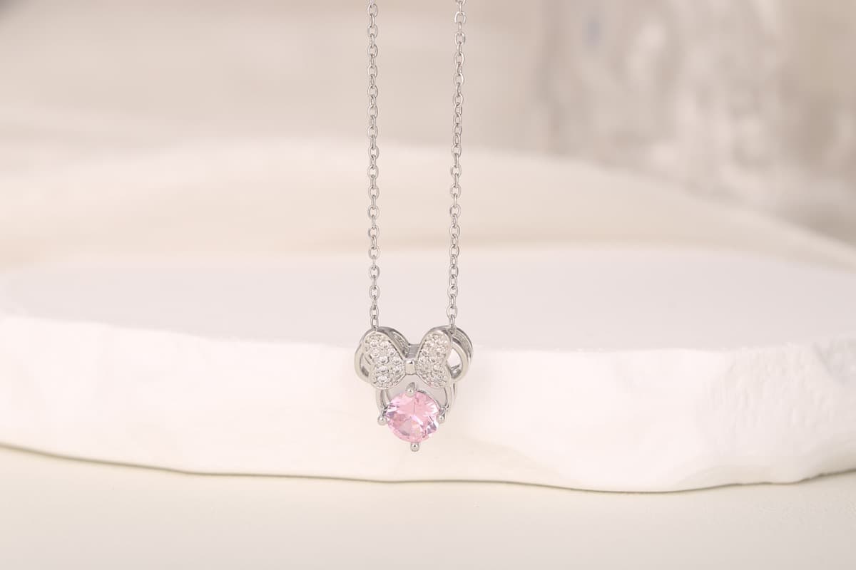 Elegant Teardrop Zircon Pendant Necklace 18K Gold Plated thumbnail 13