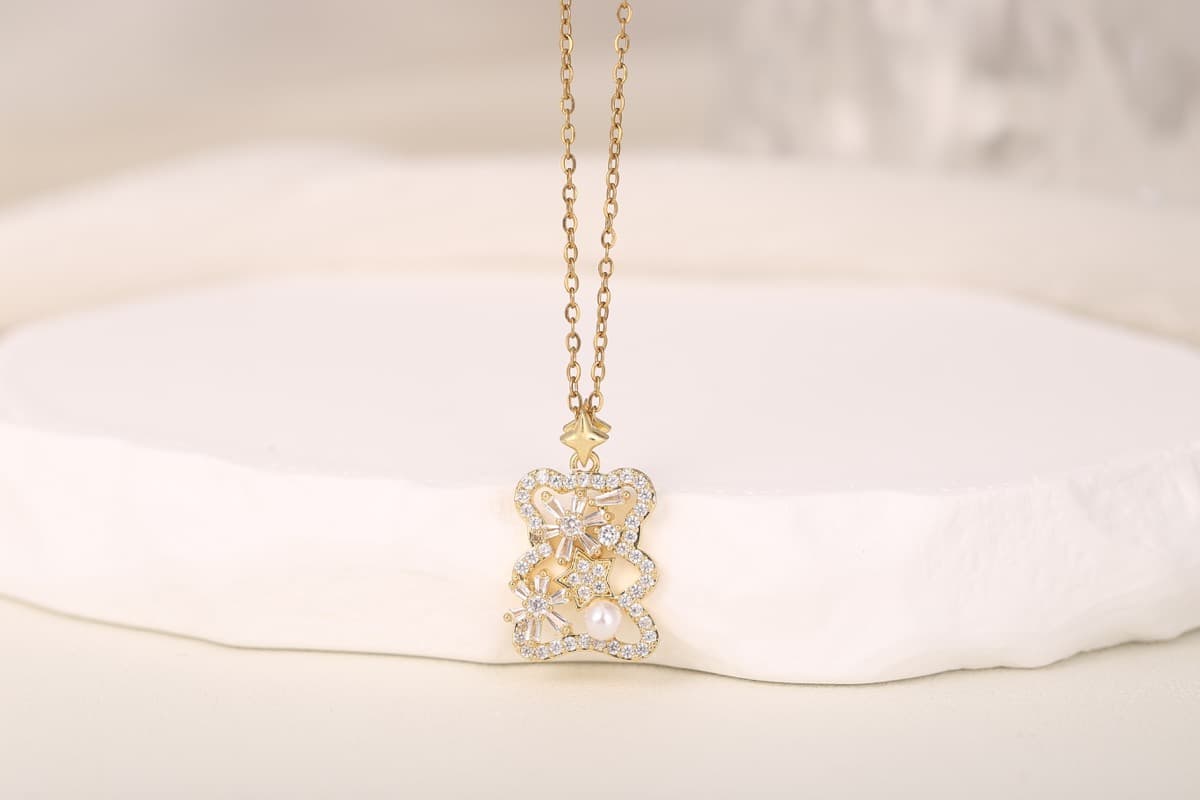 Vintage Multi-Row Zircon Chain Bracelet 18K Gold Plated thumbnail 17