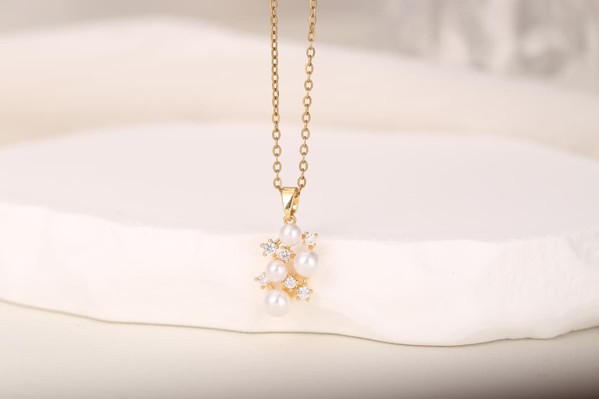 Classic Chain Link Zircon Bracelet 18K Gold Plated thumbnail 4