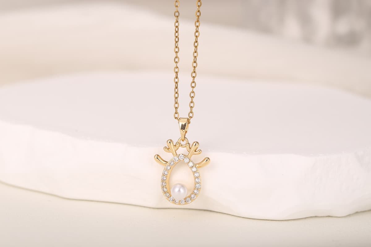 Classic Chain Link Zircon Bracelet 18K Gold Plated thumbnail 5