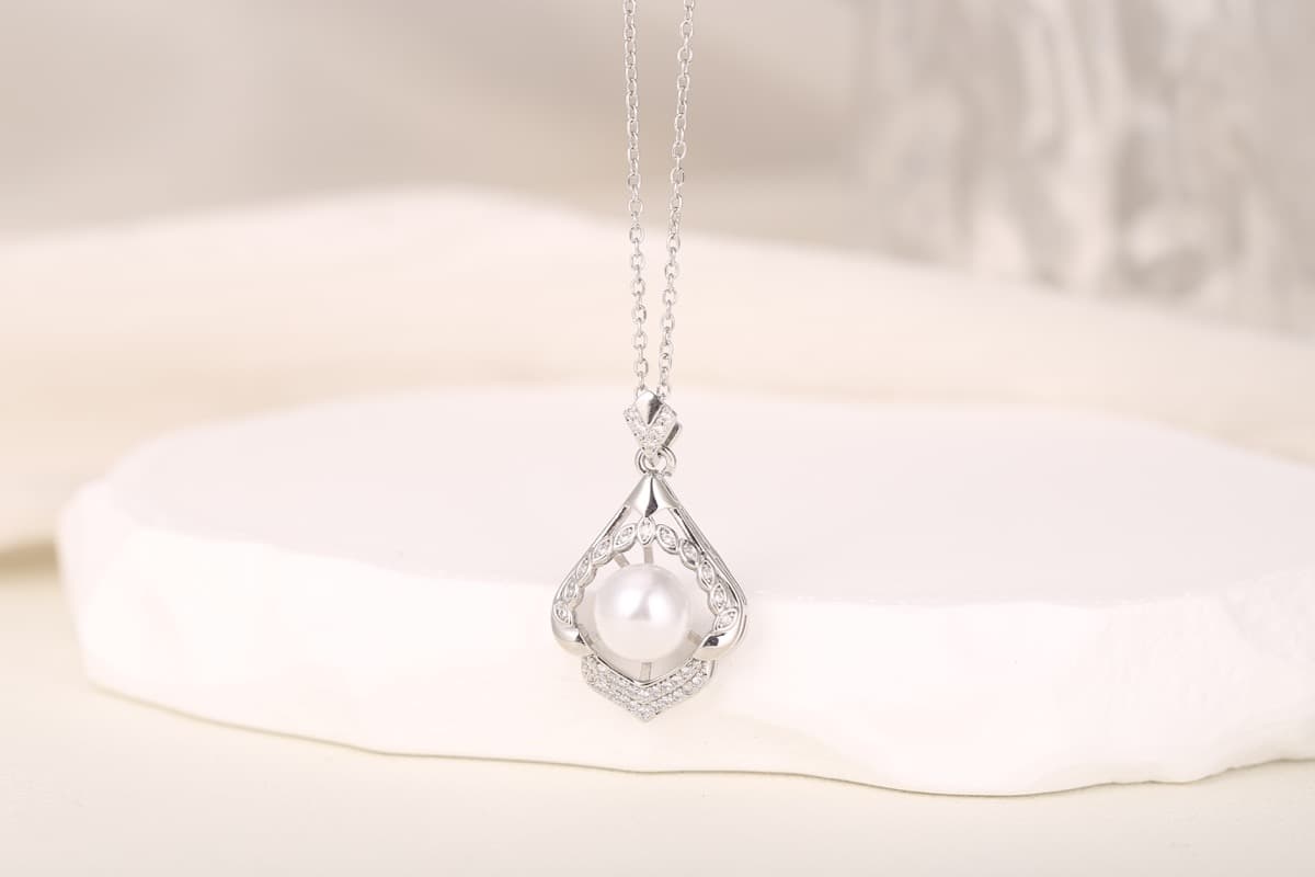 Statement Multi-Stone Zircon Pendant Necklace 18K Gold Plated thumbnail 7