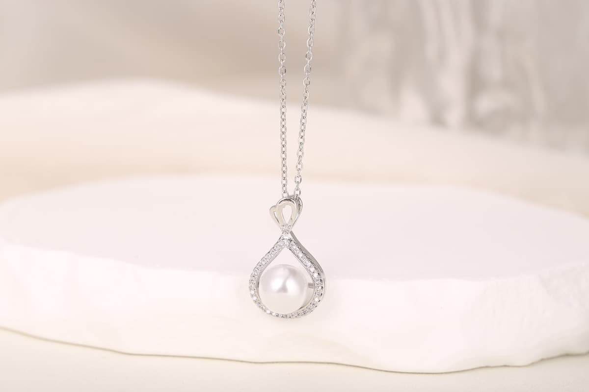 Statement Multi-Stone Zircon Pendant Necklace 18K Gold Plated thumbnail 8