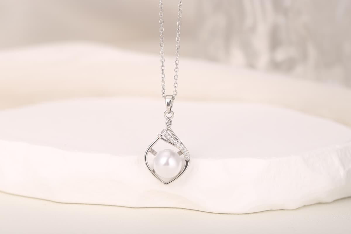 Statement Multi-Stone Zircon Pendant Necklace 18K Gold Plated thumbnail 10