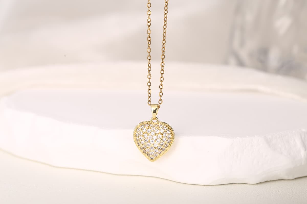 Elegant Teardrop Zircon Drop Earrings 18K Gold Plated thumbnail 4
