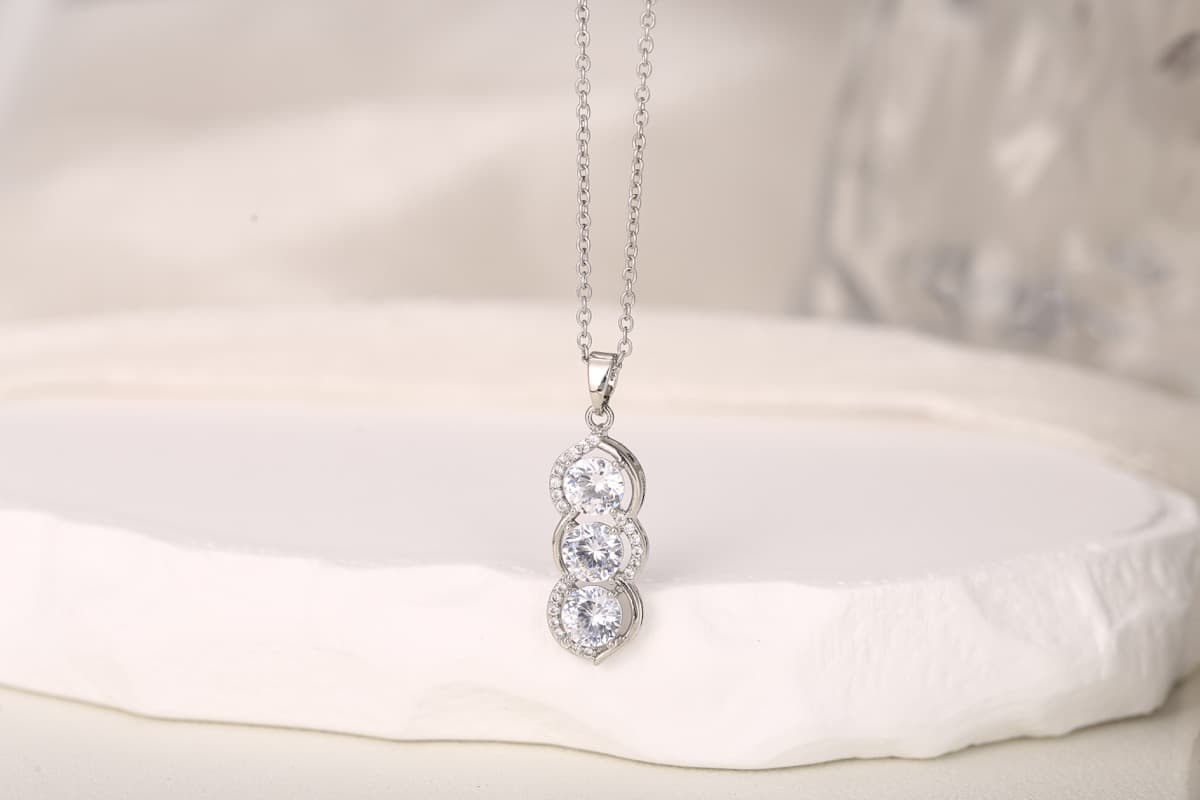 Classic Chain Link Zircon Bracelet 18K Gold Plated thumbnail 5