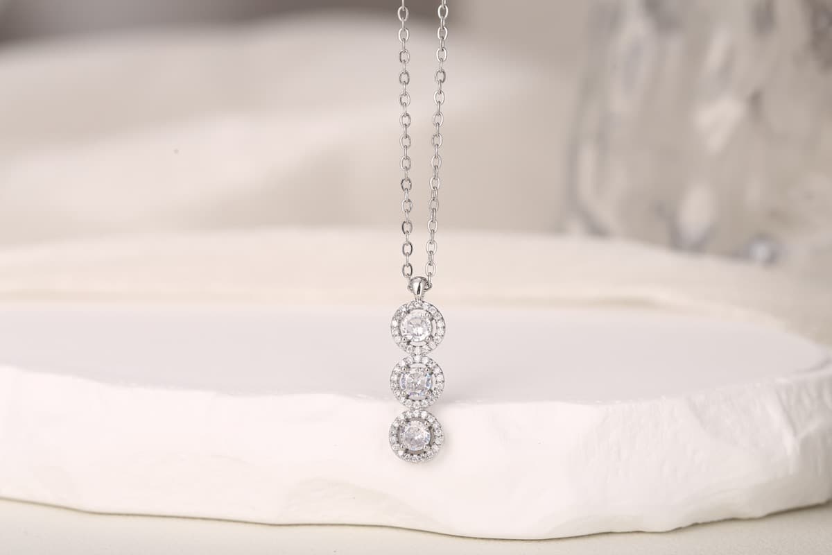 Classic Chain Link Zircon Bracelet 18K Gold Plated thumbnail 6