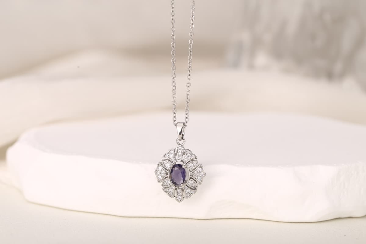 Romantic Bow Multi-Strand Zircon Necklace 18K Gold Plated thumbnail 20