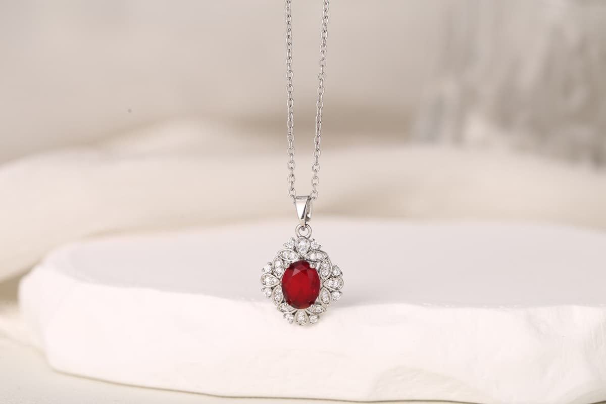Romantic Bow Multi-Strand Zircon Necklace 18K Gold Plated thumbnail 21
