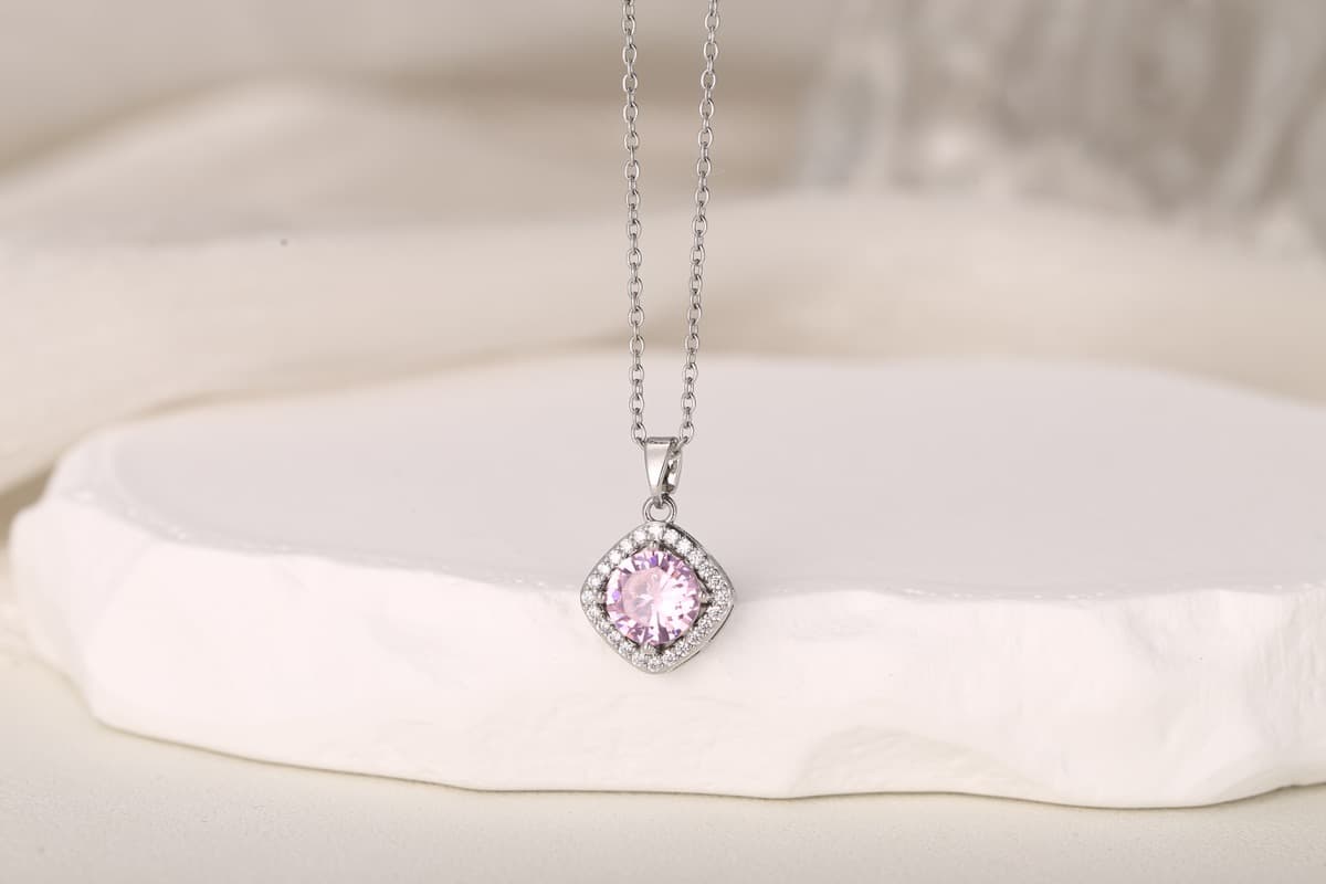 Elegant Teardrop Zircon Pendant Necklace 18K Gold Plated thumbnail 20
