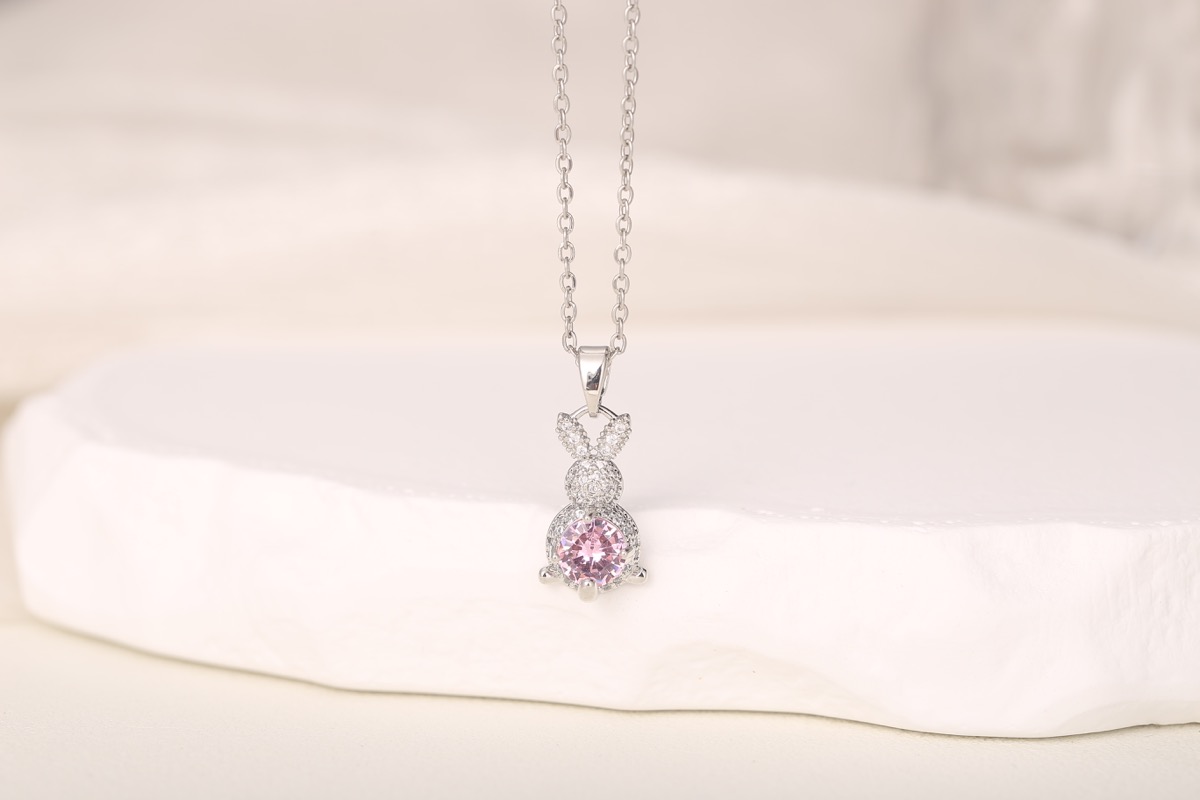 Classic Cross Zircon Pendant Necklace 18K Gold Plated thumbnail 11