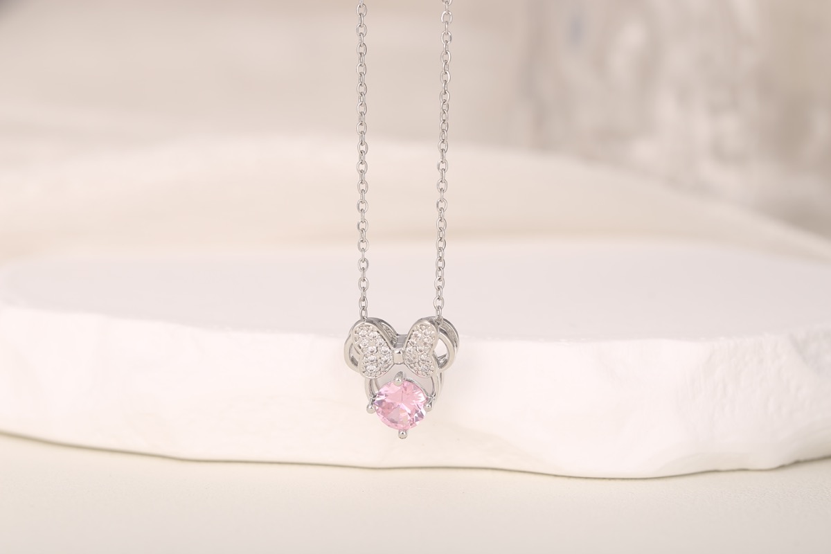 Elegant Teardrop Zircon Pendant Necklace 18K Gold Plated thumbnail 13