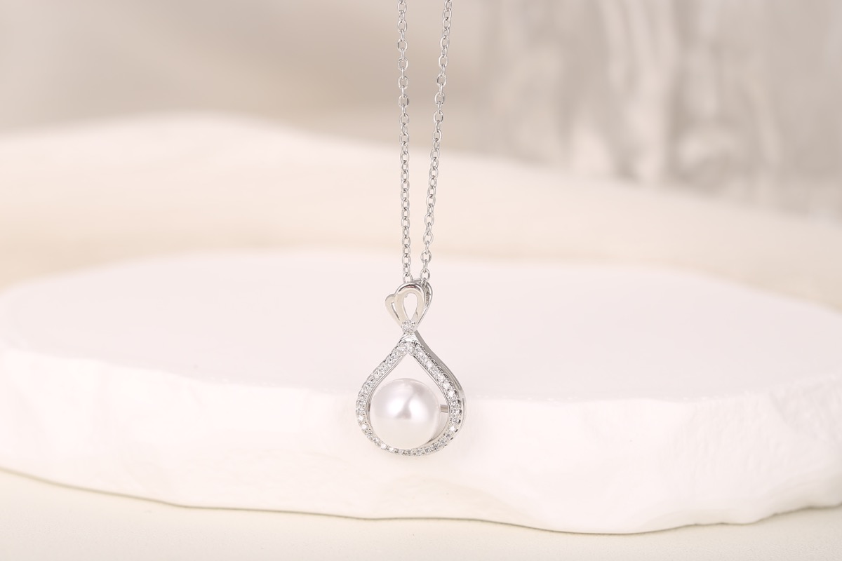 Statement Multi-Stone Zircon Pendant Necklace 18K Gold Plated thumbnail 8