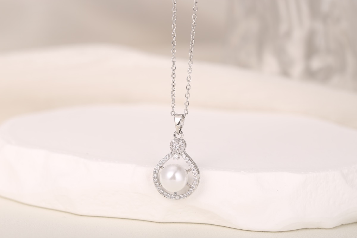 Statement Multi-Stone Zircon Pendant Necklace 18K Gold Plated thumbnail 11