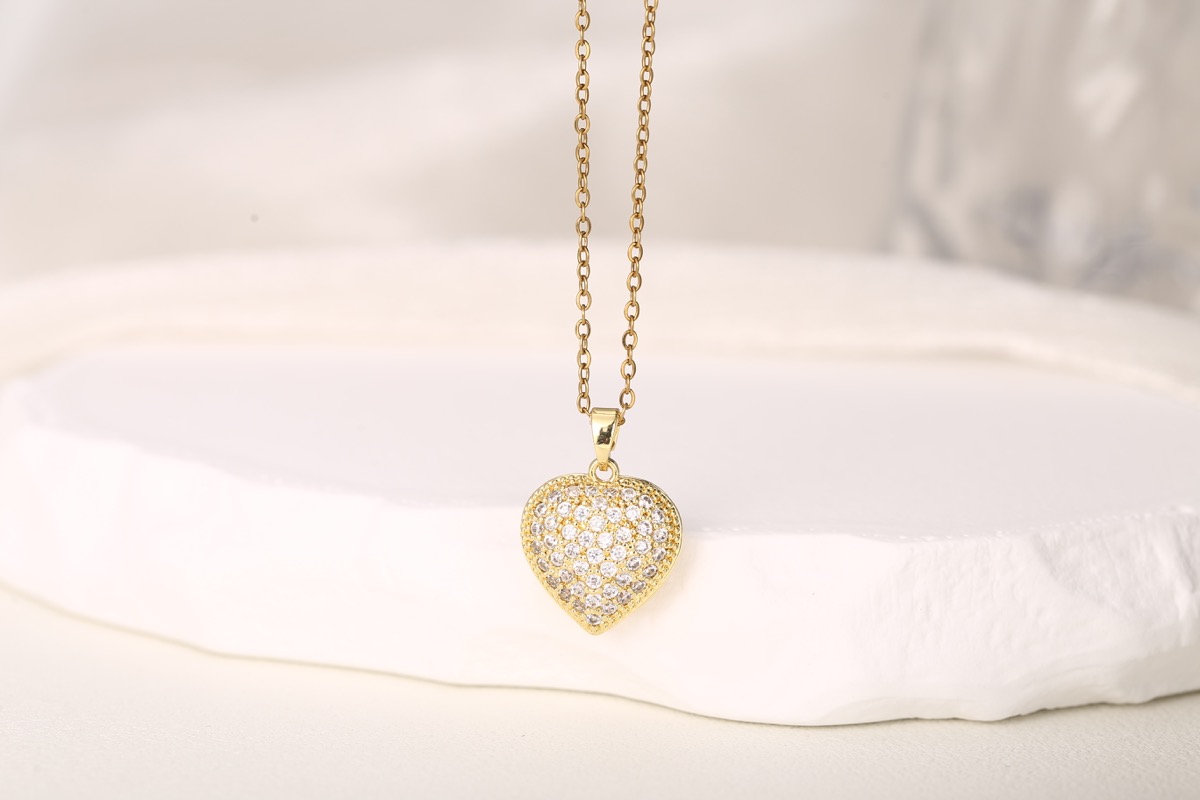 Elegant Teardrop Zircon Drop Earrings 18K Gold Plated thumbnail 4