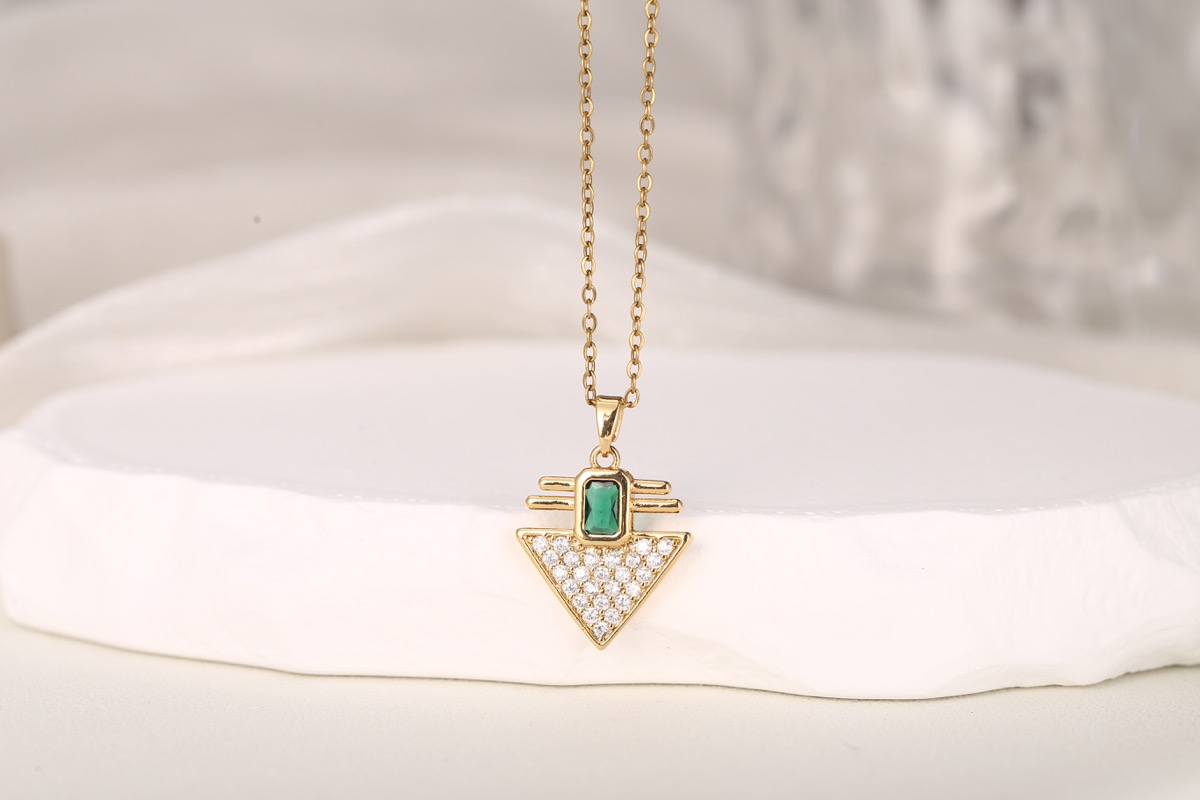 Elegant Tennis Zircon Bracelet 18K Gold Plated thumbnail 4