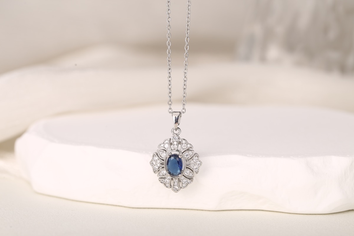 Romantic Bow Multi-Strand Zircon Necklace 18K Gold Plated thumbnail 16