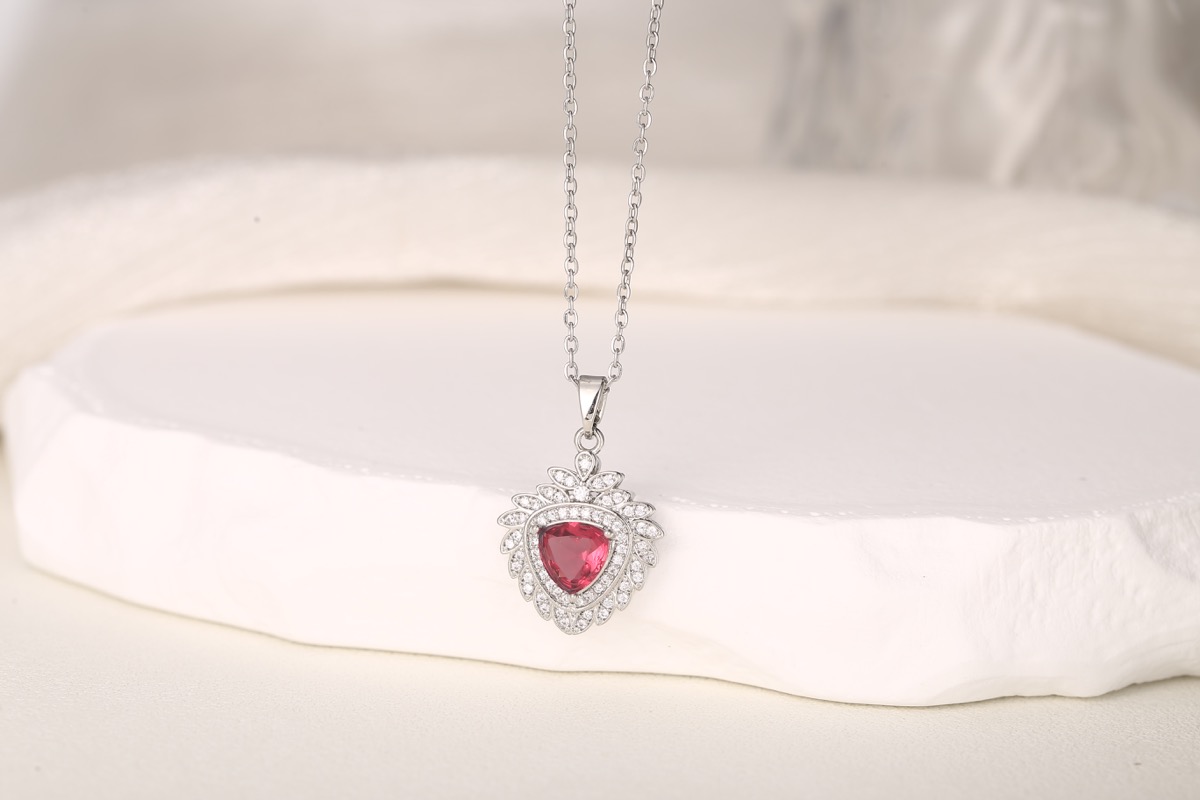 Minimalist Bar Zircon Pendant Necklace Gold Plated thumbnail 15
